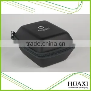 Custom Made Black PVC Watch Case Traveling Watch Box With Zipper thumbnail-5