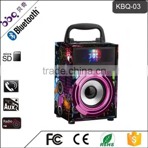 BBQ KBQ-03 3W 600mAh Mini Portable Wireless Bluetooth Speaker thumbnail-3