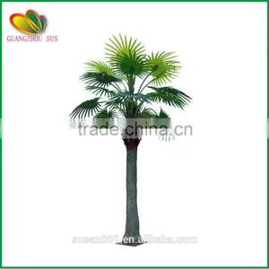 Hot Sale Artificial Fan Palm Tree Indoor Home Decor Artificial Palm Tree thumbnail-1