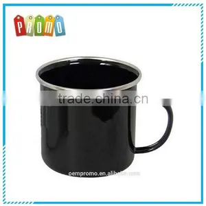 Custom Enamel Mug With Logo Printing for Wholesale thumbnail-1