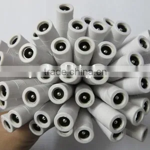 White DC Female Plug dc Power Supply Plug thumbnail-2