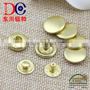 Oeko-tex100 Brass Tin Metal Snap Button Snaps Custom Metal Button Manufacture thumbnail-1