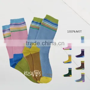Stripe Tube Teenage Girls Ankle Socks thumbnail-2