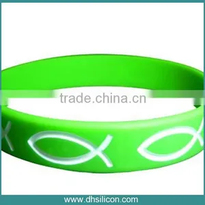 Cheap and Fashion Silicone Sports Wrist Bracelet thumbnail-1