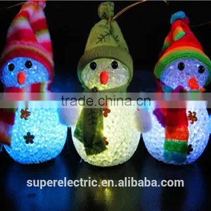Fancy Color Changing LED Christmas Snowman Light LED Christmas Tree Light thumbnail-1
