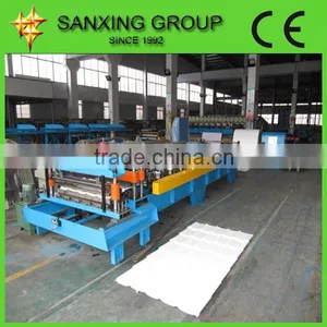 Hot Sale Roof Tile Corrugated Roll Forming Machine thumbnail-6