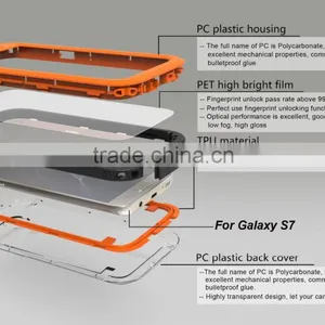 Waterproof Mobile Phone Case Cover With Fingerprint For Samsung Galaxy S7 thumbnail-5
