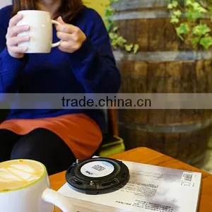 Wireless Guest Paging System Transmitter and Waterproof Coaster Pager thumbnail-2
