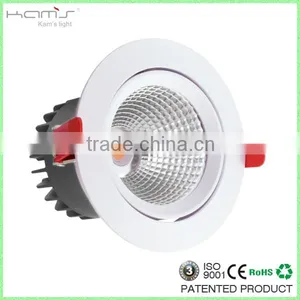 CRI>80 Dimmable Led Down Light With Cob Led Daylight Recessed Commercial Lighting thumbnail-2