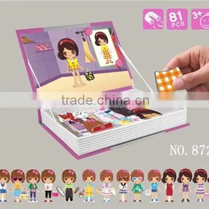 New Listed! Baby Fashion Closet Dressup Series Magnetic Puzzle thumbnail-1