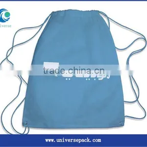 Eco Drawstring Backpack Shoulder Canvas Bag thumbnail-2