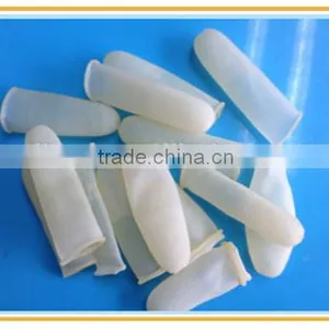 Clear Cleanroom Antistatic Thick 100% Latex Finger Cot thumbnail-5