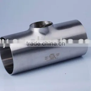Sanitary Welded Reducing Tee thumbnail-1