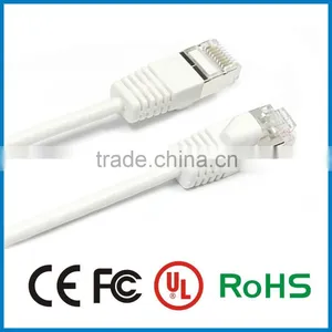 China Cables Red /white Color With Individual Shielding Cat6a Patch Cord Cable thumbnail-4