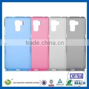 C&T Ultra Thin Slim Clear Crystal TPU Gel Soft Back Skin Case Cover for Huawei Honor 7 thumbnail-1