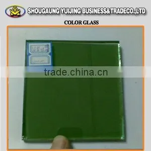 Factory Price Reflective Glass, Green Reflective Glass, French Green Glass and Dark Green Glass thumbnail-1
