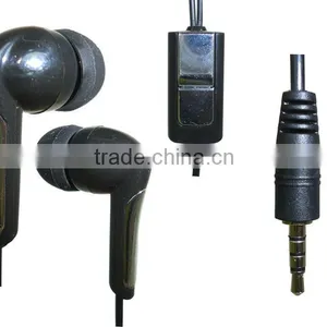 2.5mm Round Plug Cheap Handfree Earphone for Cell Phones thumbnail-1