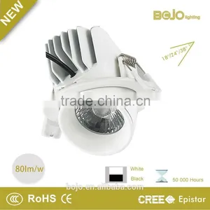 Recessed Adjustable 10W LED Trunk Downlight for Commercial Lighting thumbnail-1