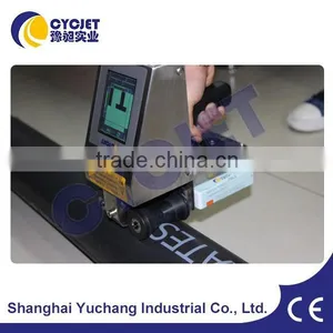 CYCJET ALT382 Steel Pipe Inkjet Printer/Batch Code Printing Machine/Hand Held Batch Coding Machine thumbnail-4