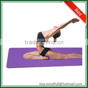 Wholesale Custom Print Anti-slip Gymnastics TPE Mat for Yoga thumbnail-2