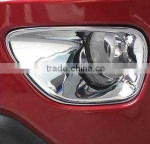 2014 Cherokee Laredo Front Fog Lamp Cover, ABS Chromed thumbnail-1
