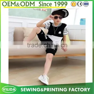 Custom High Quality Outdoor Sportwear Dry Fit Fastion Kid's Tracksuit thumbnail-1