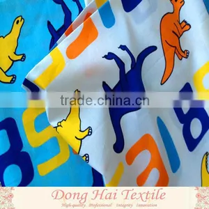 Catoon Printed Cotton Polyester Fabric for Kids thumbnail-1