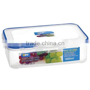 400ML-6.2L BPA FREE Retangular Airtight Plastic Food Storage Container thumbnail-3