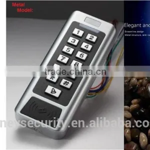 Standalone Access Control Kaypad 125khz Promixity Metal Rfid Reader thumbnail-4