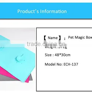 Easy Clean Non-toxic Silicone Pet's Bowl Mat thumbnail-6