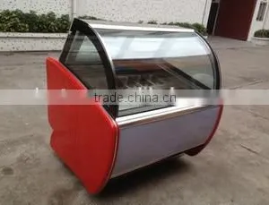 High Quality 6/8/10/12 Flavor Single-temperature Style Ice Cream Showcase thumbnail-5