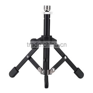 Mini Foldable Desktop Tabletop Tripod Microphone Mic Stand Holder thumbnail-3