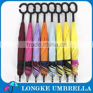 Double Layer Butterfly Style Convenient Inverted Umbrella thumbnail-4