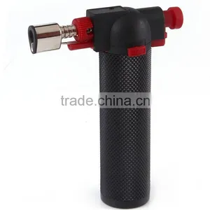 EK-007 High Quality Mini Butane Gas Kitchen Blow Chef Creme Brulee Jet Flame Torch Lighter thumbnail-2