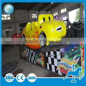 Outdoor Playground Machine Kids Ride Mini Flying Car!!! Amusement Park Ride Flying Car for Sale thumbnail-3