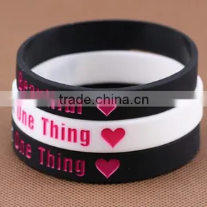 2016 Promotional Gift OEM Hot Selling Silicone Bracelets Custom Colorful Silicon Sport Wrist Band thumbnail-2