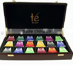 Hot!!! Customized Made-in-China Wood Tea Box (ZDW13-T028) thumbnail-2