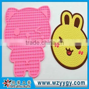 Good Quality Debossed Silicone or PVC Beer Coaster of Beautiful Designs thumbnail-2