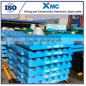 PE 250*400 ZgMn13 Jaw Plate Wearing Parts thumbnail-1
