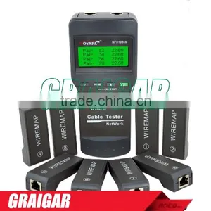 NOYAFA NF8108-M Multifunction Network LAN Phone Cable Tester Meter Cable Hunting, Sorting and Circuit Status Testing. thumbnail-1