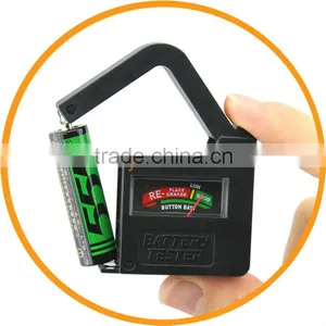 New AA/AAA/C/D/18650/9V/1.5V Universal Button Cell Battery Volt Tester Black From Dailyetech thumbnail-1