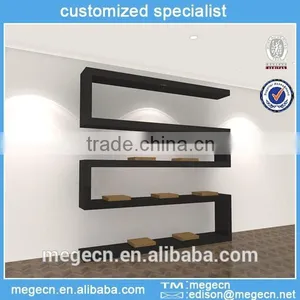 Modern Wooden Shoe Display Rack thumbnail-2