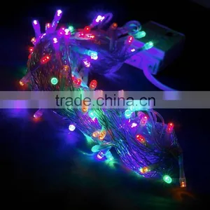 CE RoHS Outdoor Use 10m 100 Led Multif Color With 8 Function Cotroller Led Christmas Lights Wholesale thumbnail-1