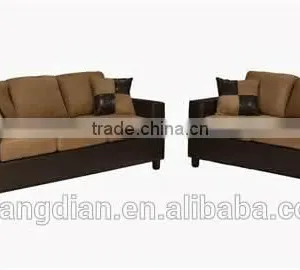 High Quality Cheap Price Leather Wooden Living Room Sofa Furniture thumbnail-1