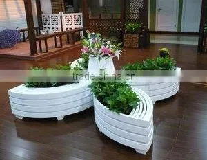 High Quality WPC Environmental Wood-Plastic Composites Flower Box thumbnail-3