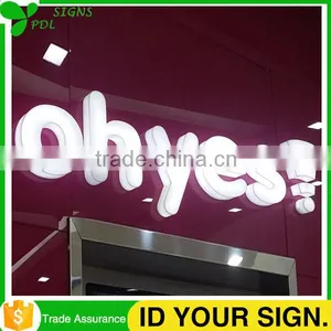 PDL Custom Outdoor Fully Acrylic Whole Lit Led Letters thumbnail-5