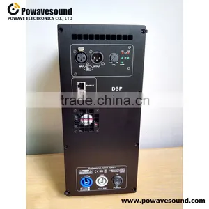 Professional Speaker Plate Amplifier 1 Input 2 Output Class D Amplifier Board With DSP Processor Around RMS 1000W thumbnail-1