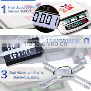 Double Use House Kitchen Electronic Scale / Digital Weight Kitchen Scale thumbnail-4