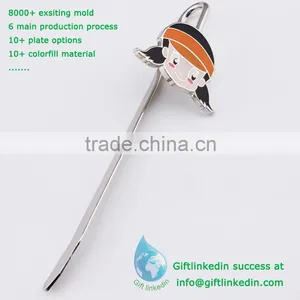 Cartoon Cute Design Bookmark/cute Metal Bookmark China Supplier thumbnail-1