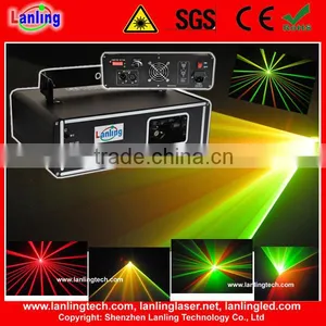 Pro 150mW RGY Mini Laser Stage Lighting With DMX thumbnail-1